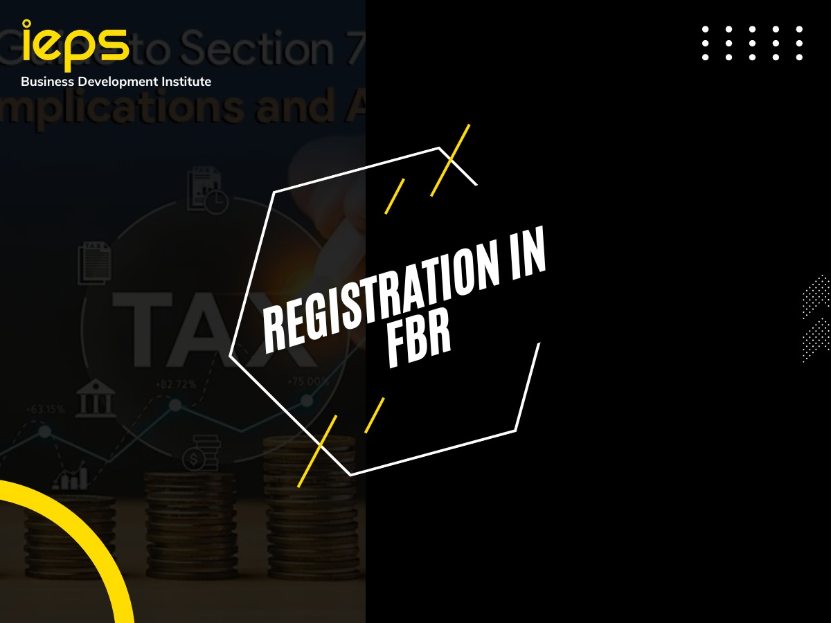 REGISTRATION IN FBR